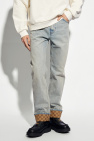 Gucci BLUE Monogrammed jeans