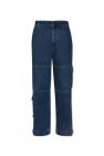 Gucci NAVY BLUE Cargo jeans