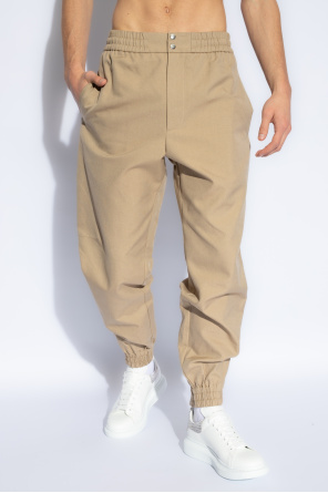 Alexander McQueen Cotton trousers