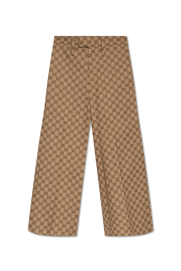 Trousers with monogram od Gucci