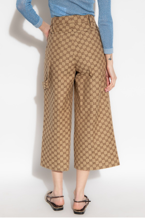 Gucci Spodnie z monogramem