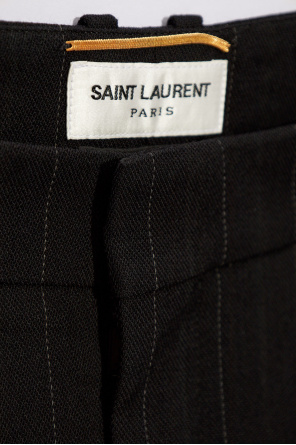 Saint Laurent Striped pattern Azul trousers