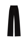 Saint Laurent BLACK Striped pattern trousers