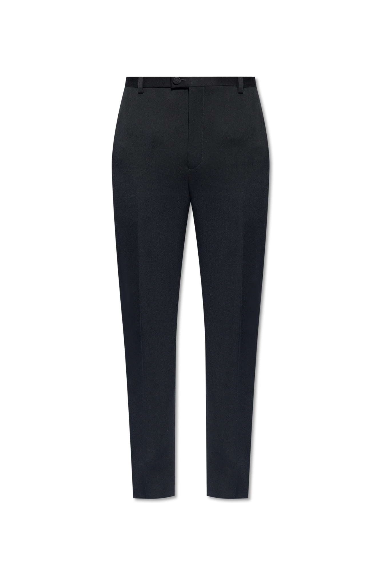 Saint Laurent Wool pleat-front Ferr trousers