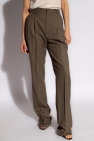 Saint Laurent BROWN Wool trousers