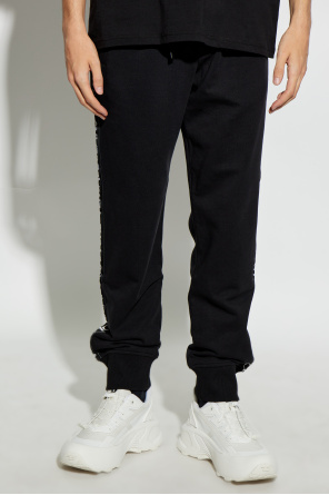 Versace Jeans Couture Sweatpants with logo side stripes