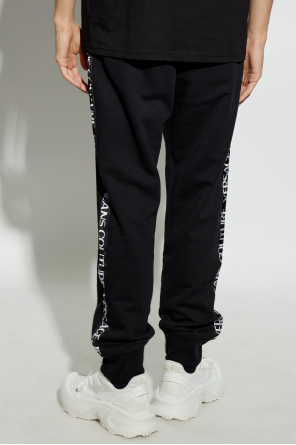 Versace Jeans Couture Sweatpants with logo side stripes