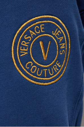 Versace Jeans Couture Spodnie z logo