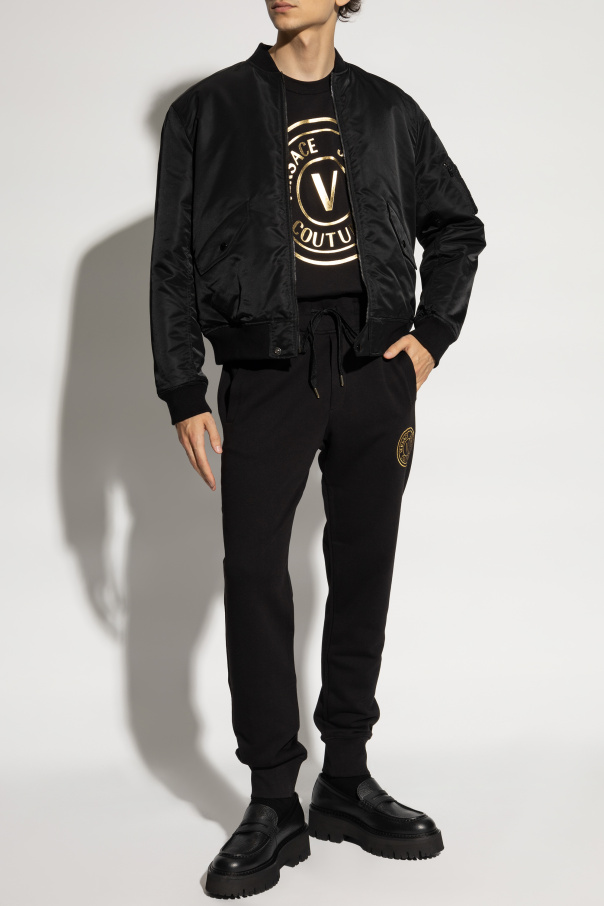 Versace Jeans Couture Spodnie dresowe z logo