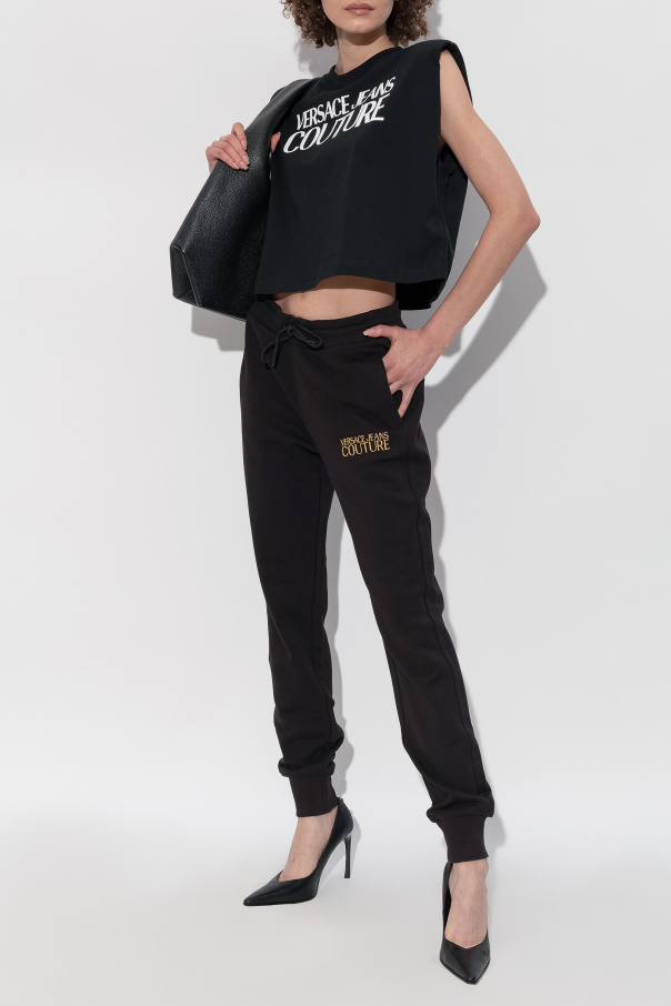 Versace Jeans Couture Sweatpants with embroidered logo