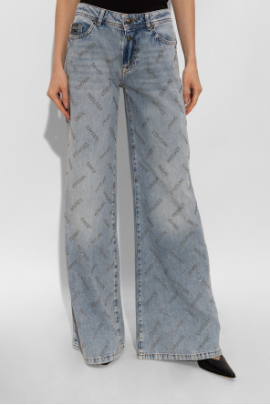 Versace Jeans Couture Jeans with shimmering appliqués