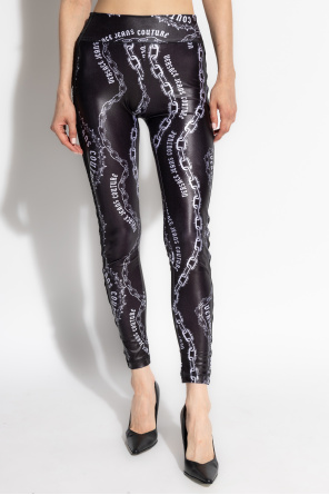 Versace Jeans Couture Patterned leggings by Versace Jeans Couture