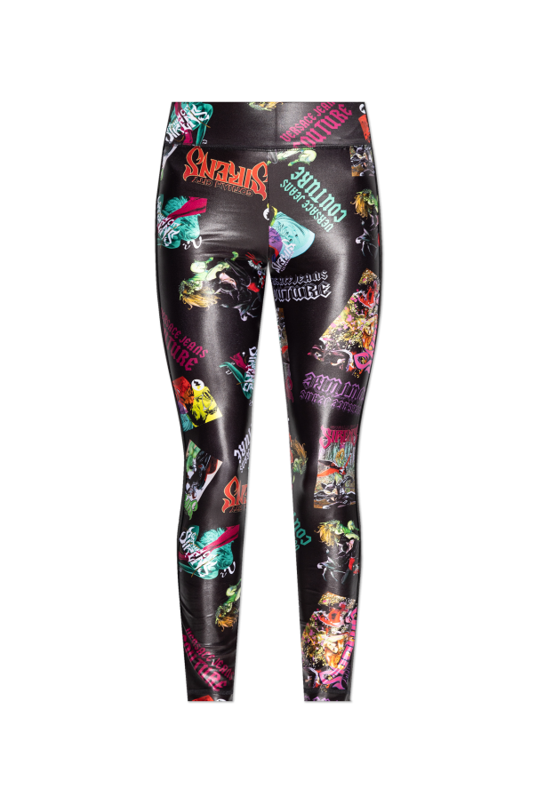 Versace Jeans Couture Patterned Leggings