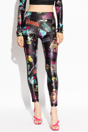 Versace Jeans Couture Patterned Leggings