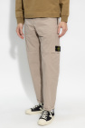 Stone Island Trousers with logo