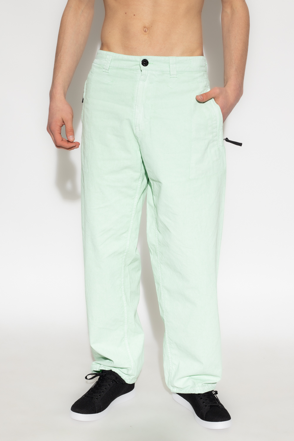 Stone Island Trousers with logo