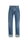 Alexander McQueen BLUE Straight leg jeans