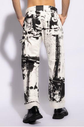 Alexander McQueen Printed jeans