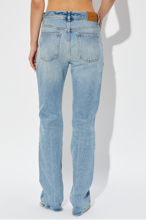 Saint Laurent Jeansy z efektem `vintage`