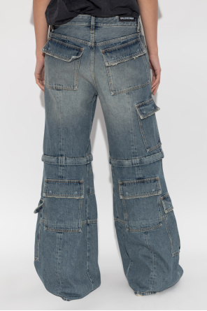 Balenciaga Jeans mit Taschen