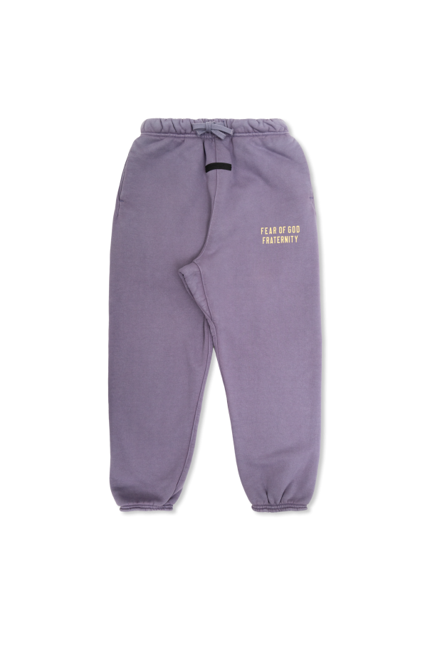 Fear Of God Essentials Kids Sweatpants with logo