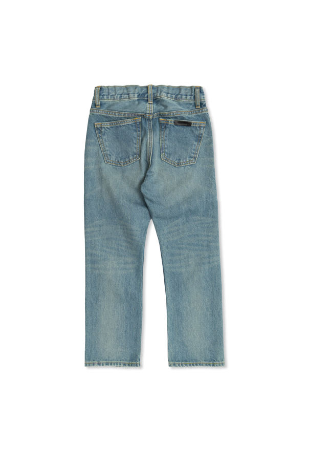 Fear Of God Essentials Kids Jeans with Logo Patch