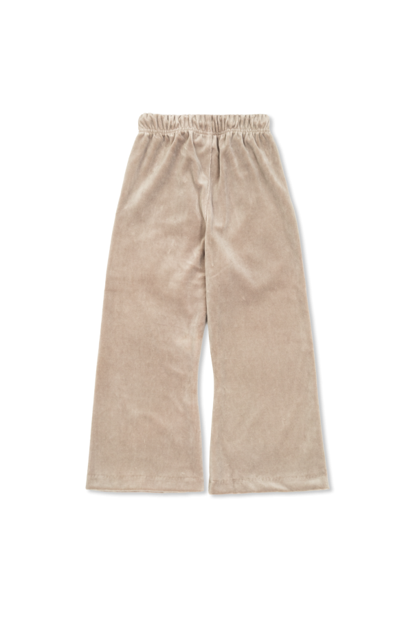 Fear Of God Essentials Kids Velvet straight-leg trousers