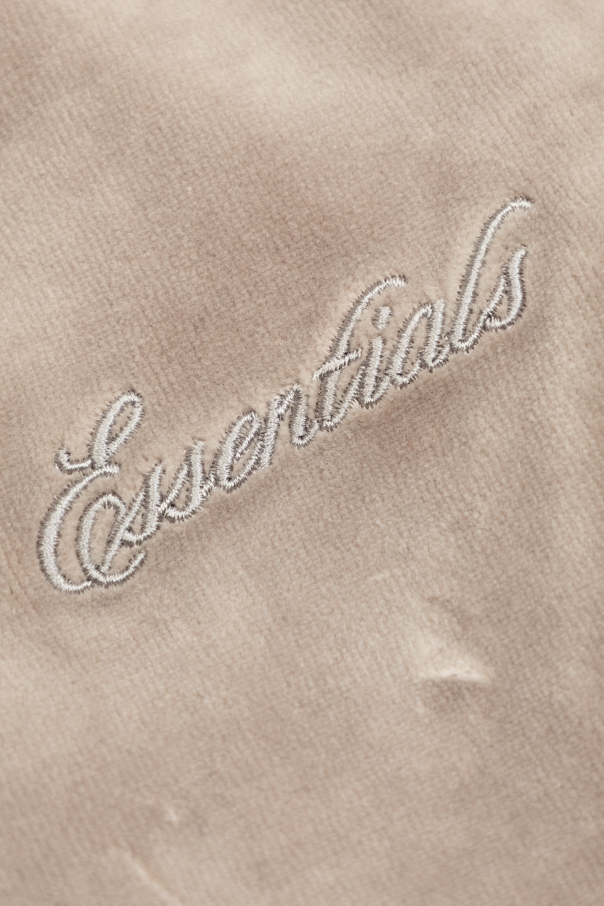 Fear Of God Essentials Kids Velvet straight-leg trousers