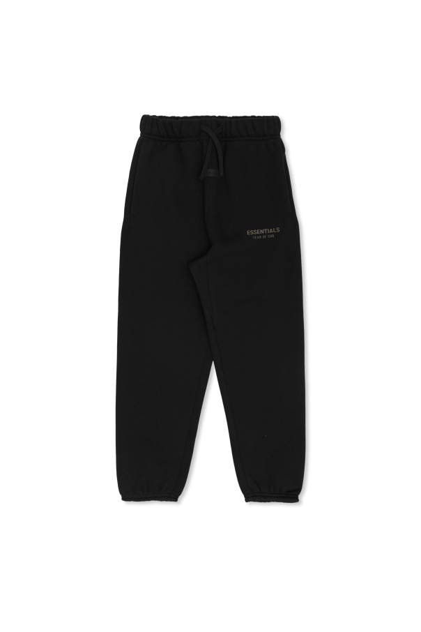 Sweatpants with logo patch od Fear Of God Essentials Kids