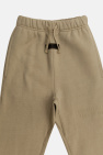 Fear Of God Essentials Kids GREY Sweatpants with logo patch