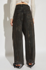 Balenciaga BLACK Jeans with a `vintage` effect