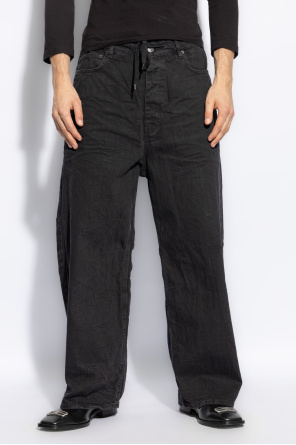 Balenciaga Crinkled Jeans