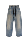 Balenciaga BLUE Jeans with a ‘vintage’ effect