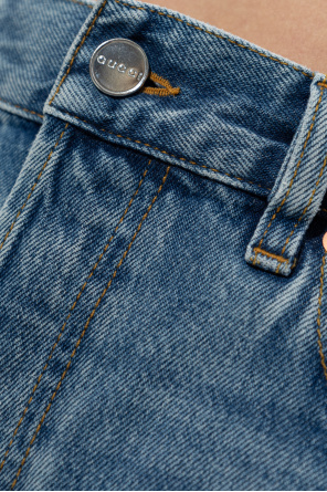 Gucci Jeansy z wysokim stanem