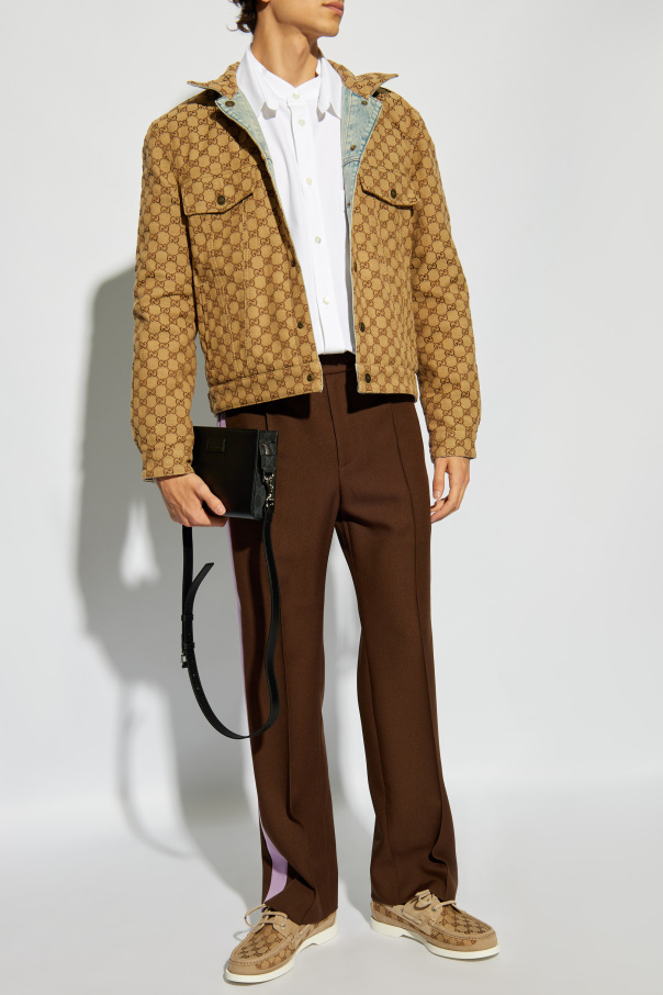Gucci Trousers with side stripes