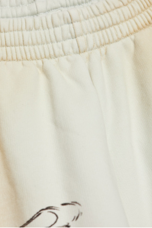 Balenciaga Spodnie dresowe z nadrukami