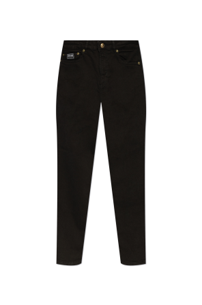 Jeans with tapered legs