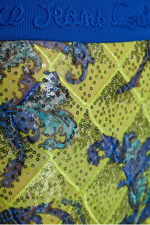 Versace Jeans Couture Leggings with shimmering sequins