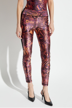 Versace Jeans Couture Leggings mit Tiermotiv