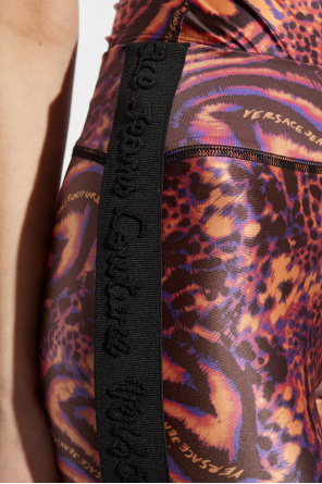 Versace Jeans Couture Leggings mit Tiermotiv