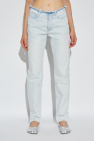 Balenciaga light blue Jeans with a `vintage` effect