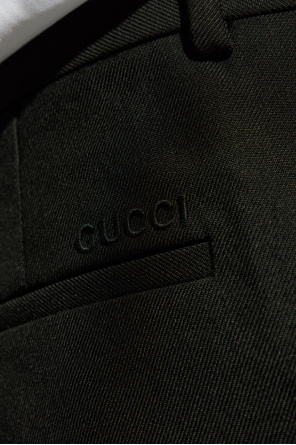 Gucci Spodnie w kant