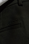 Gucci BLACK Creased trousers