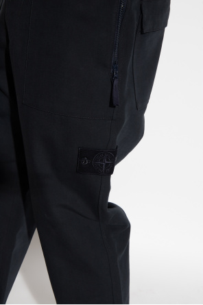 Stone Island Cotton trousers Herrlicher with logo