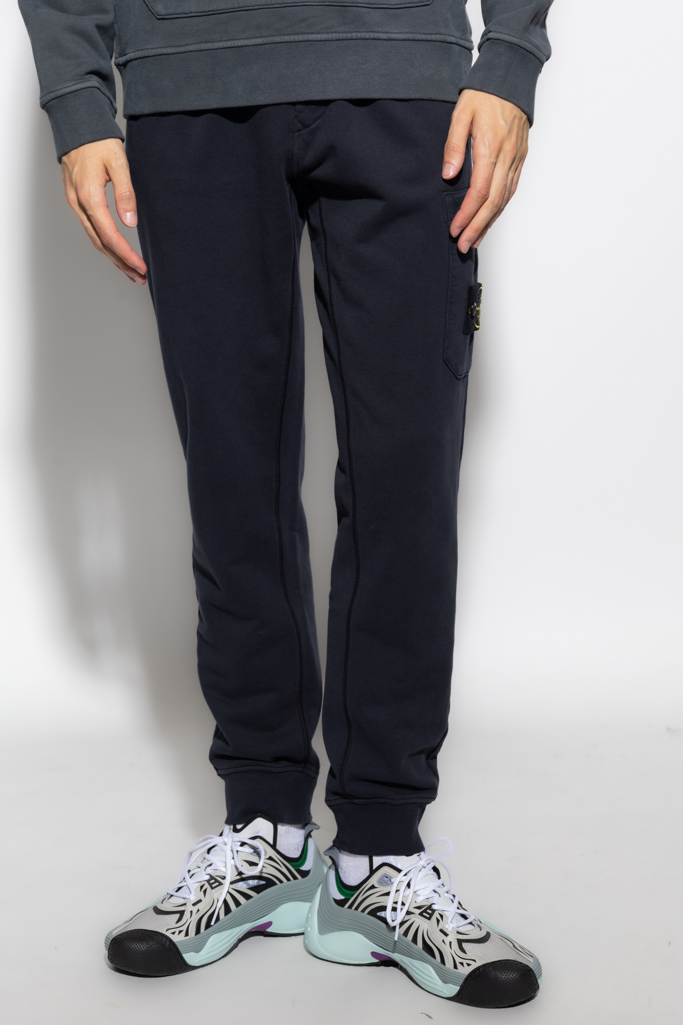 Stone Island Sweatpants with logo