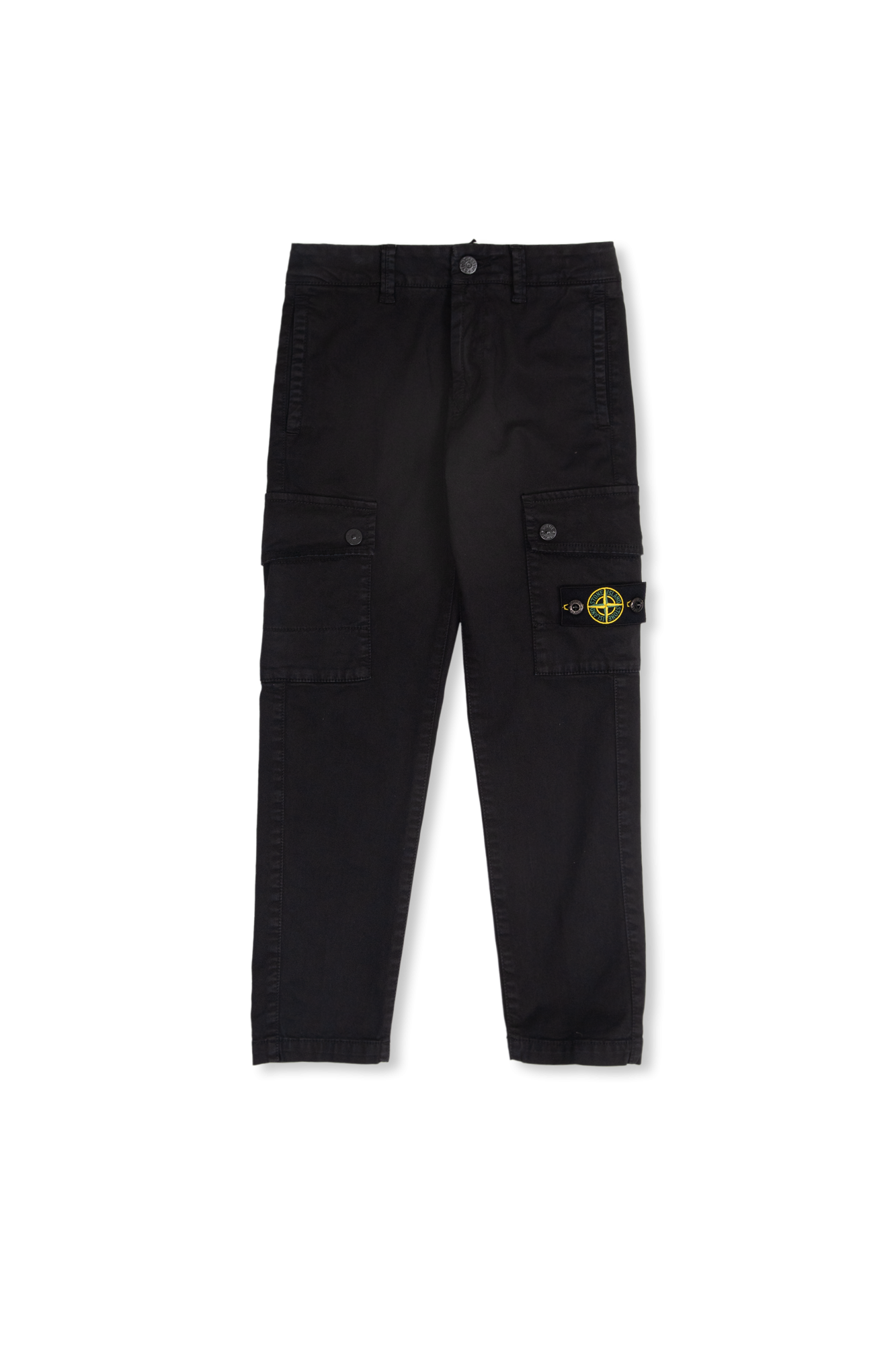 Stone Island Kids liquid trousers with pockets