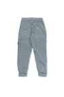 Stone Island Kids Trousers with logo