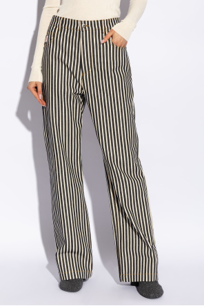 Bottega Veneta Striped Pattern Jeans