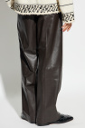 Bottega Veneta BROWN Leather pants