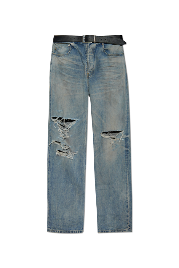 Balenciaga Jeansy z efektem `vintage`